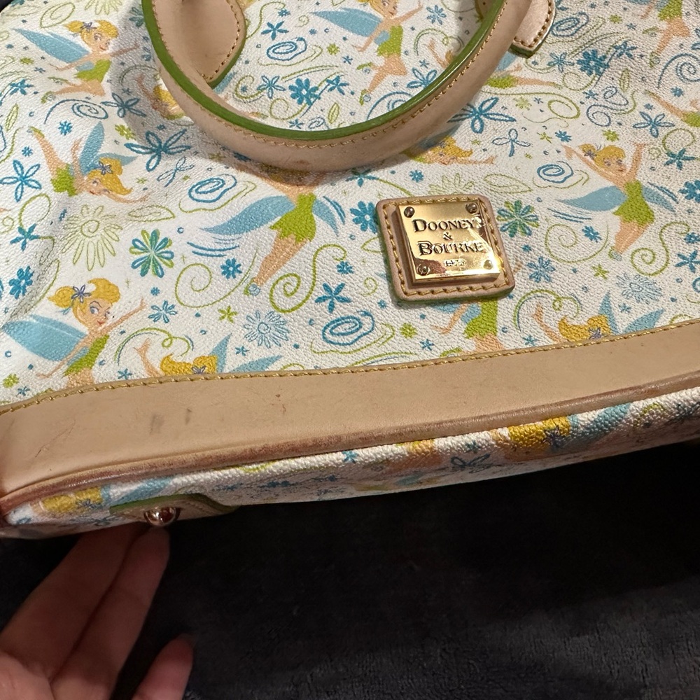 Dooney & Bourke 2017 Disney Marathon Tinkerbell Satchel GUC